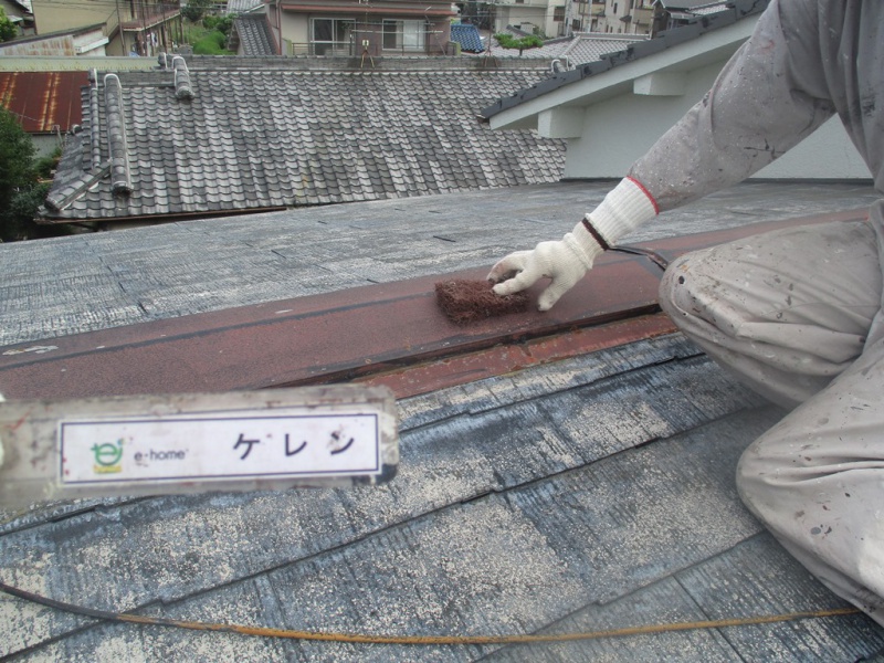 大阪府　屋根塗装工事 (4)