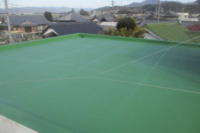 和歌山県 紀の川市で陸屋根の防水工事を行いました！(2)