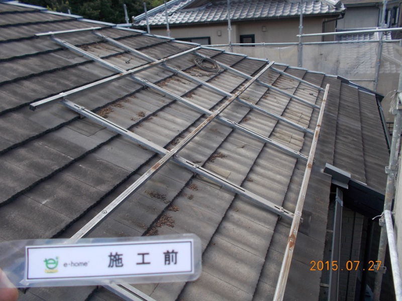 奈良県　外壁・屋根塗装工事 (2)