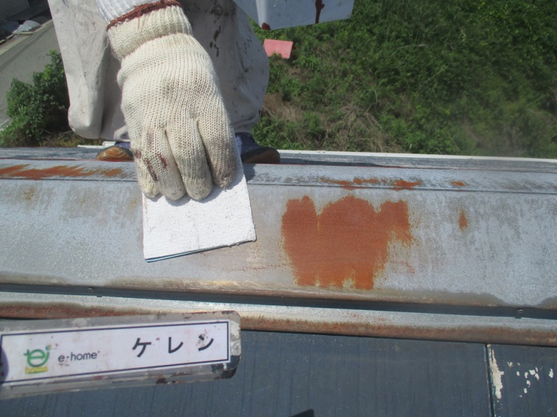 兵庫県川西市　屋根塗装工事 (4)