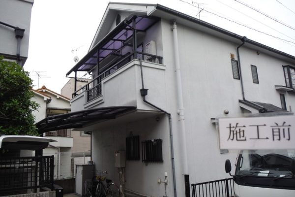 堺市中区土塔町　屋根、外壁塗装工事 (2)