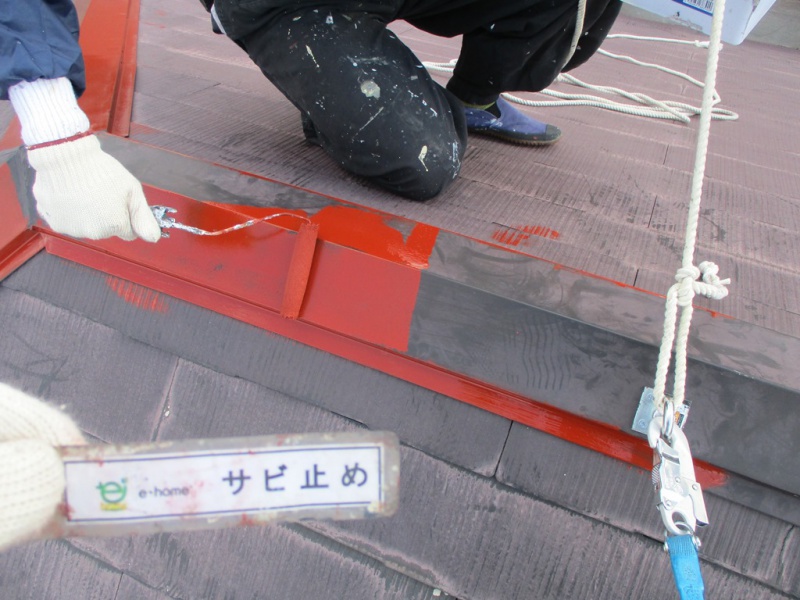 和歌山県　屋根塗装工事 (4)