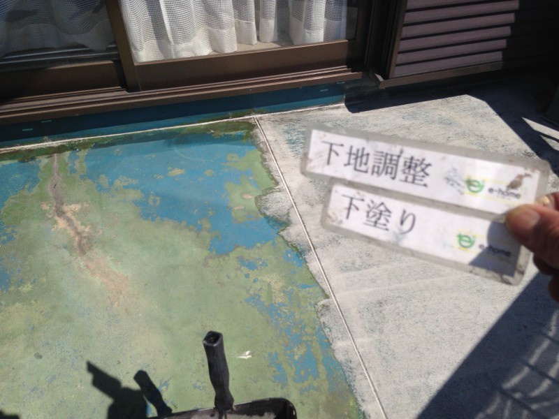 大阪市東淀川区　屋根塗装・ベランダ防水工事 (5)