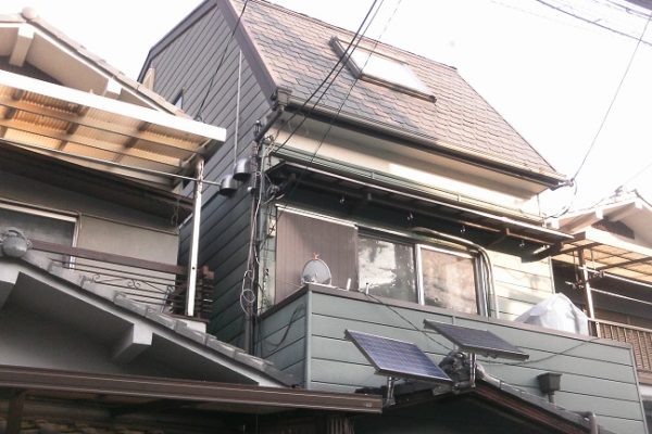 大阪府堺市　屋根、外壁塗装工事 (1)