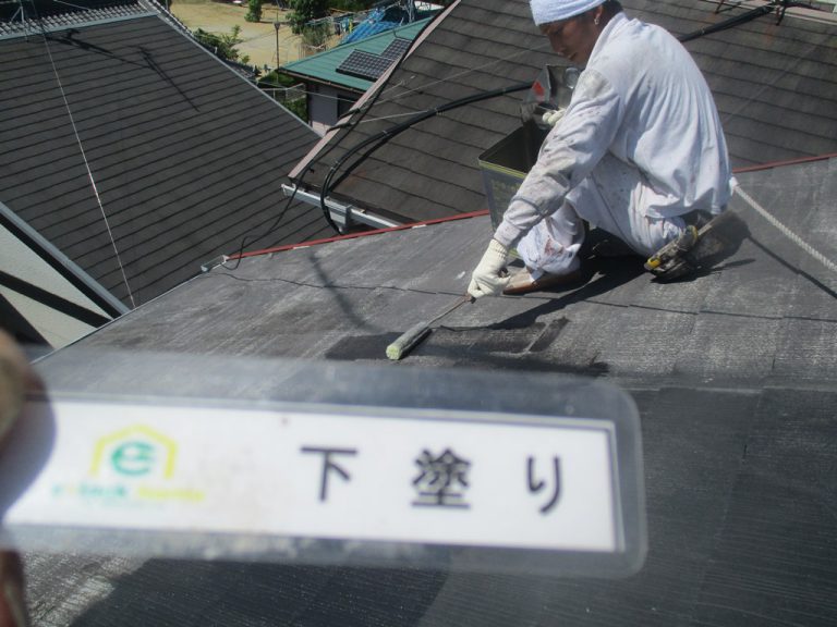 香川県高松市　屋根塗装工事 (2)