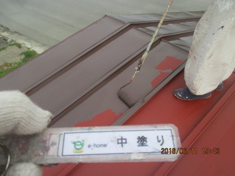 香川県高松市　瓦棒塗装工事 (5)