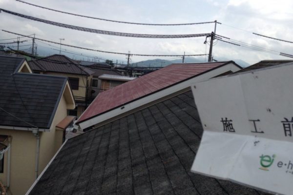 大阪府　屋根塗装工事 (1)