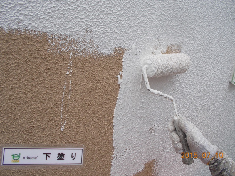大阪府貝塚市　外壁塗装工事 (4)