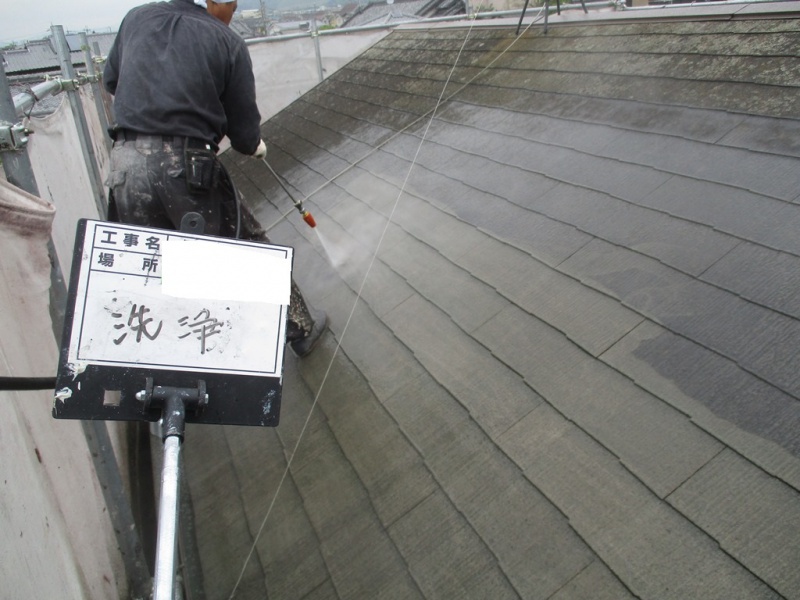 奈良市　屋根・外壁塗装工事 (3)
